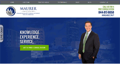 Desktop Screenshot of maurerlawpa.com
